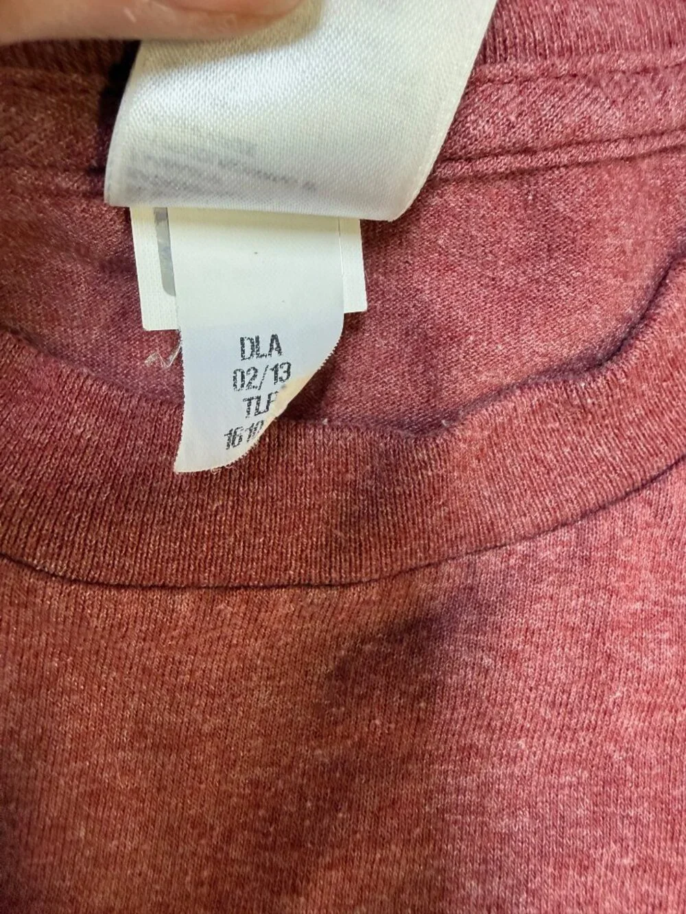 The North Face Men’s‎ Half Dome Tee Large Red Heather Logo EUC